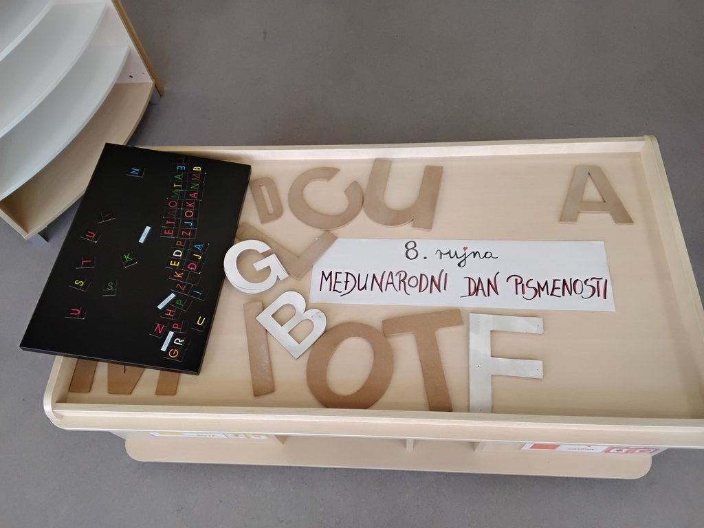 Međunarodni dan pismenosti u skupini „Kockice“